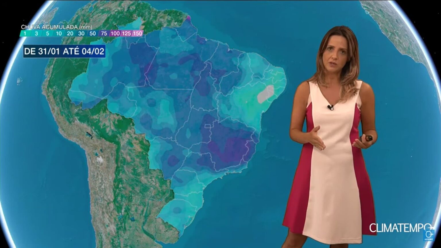 Climatempo 31 de janeiro a 04 de fevereiro 2022