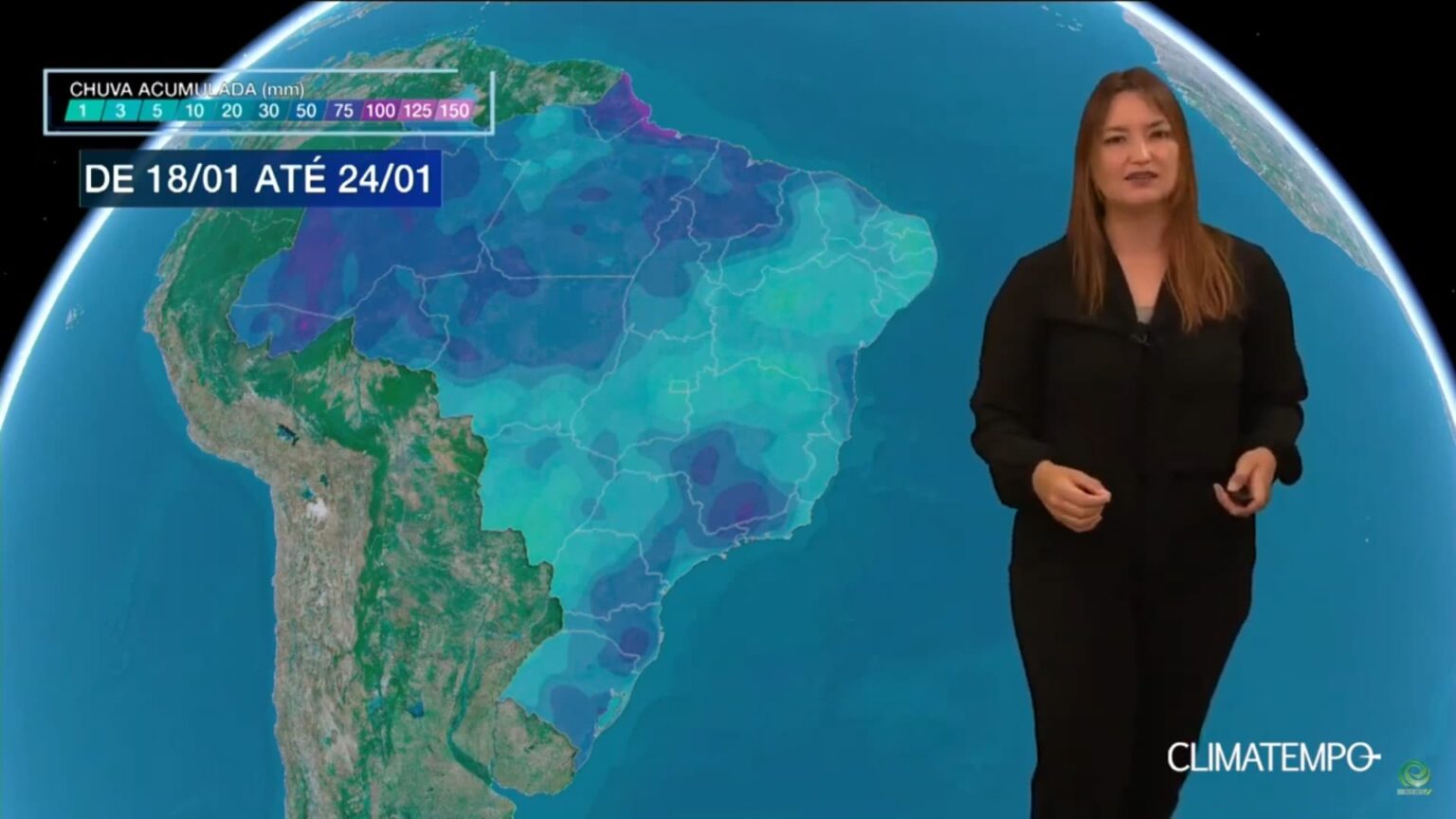 Climatempo 18 a 24 de janeiro 2022