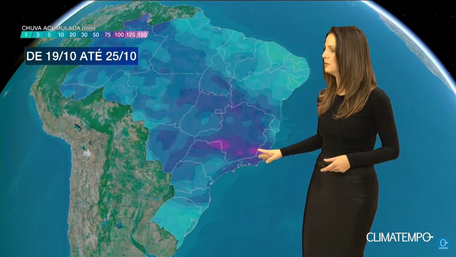 Climatempo 19 a 25 de outubro 2021