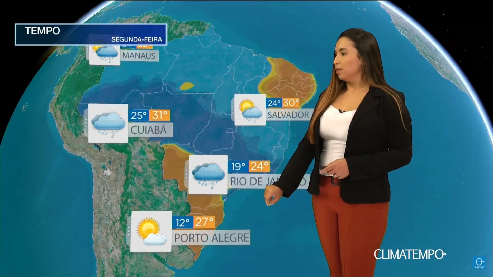Climatempo 25 de outubro 2021, instabilidade perde força no centro-sul