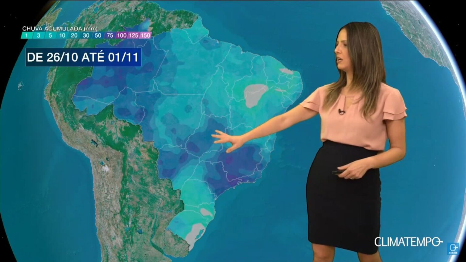 Climatempo 26 de outubro a 1o de novembro 2021