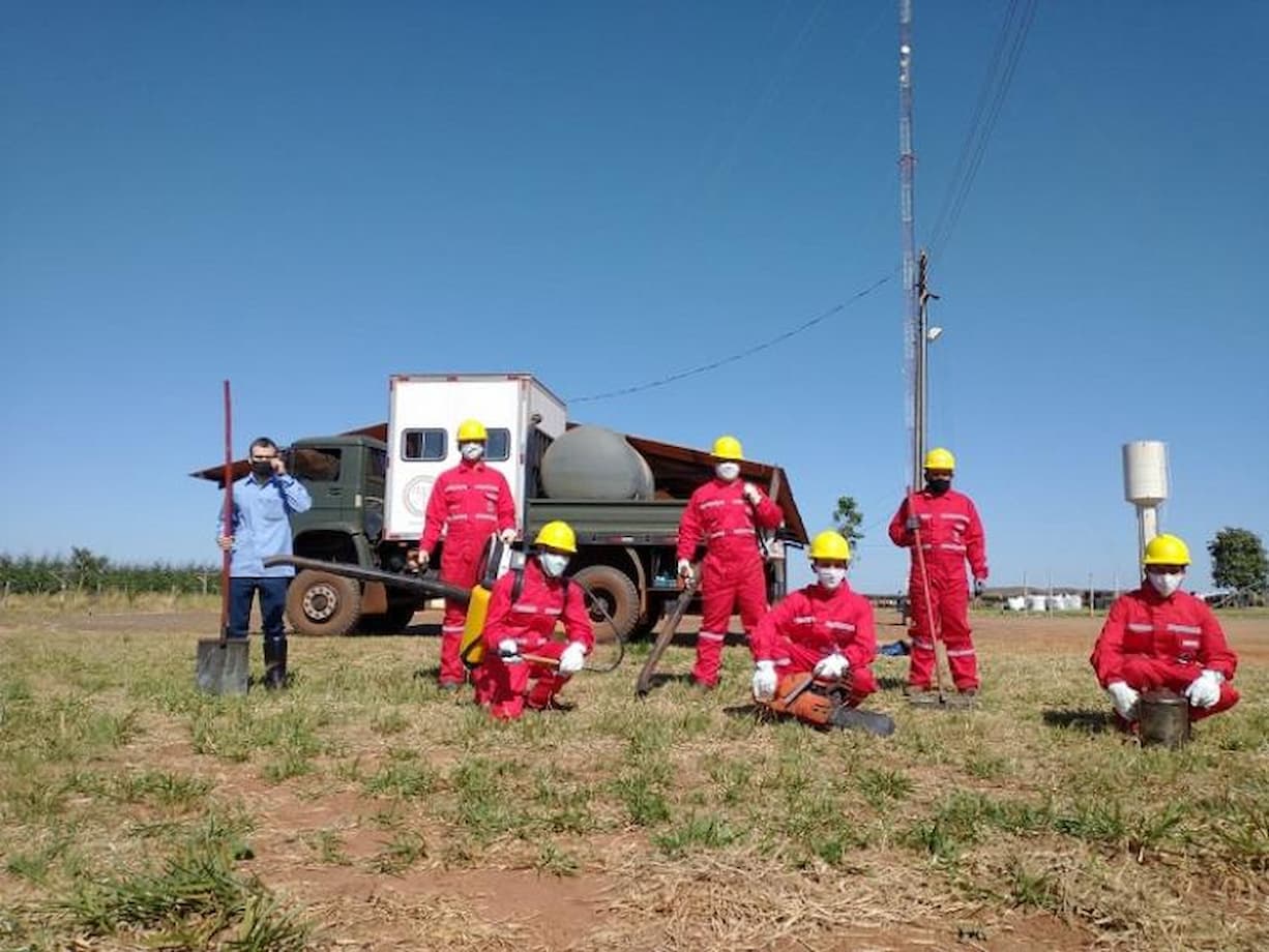 Curso prevencao incendio campo