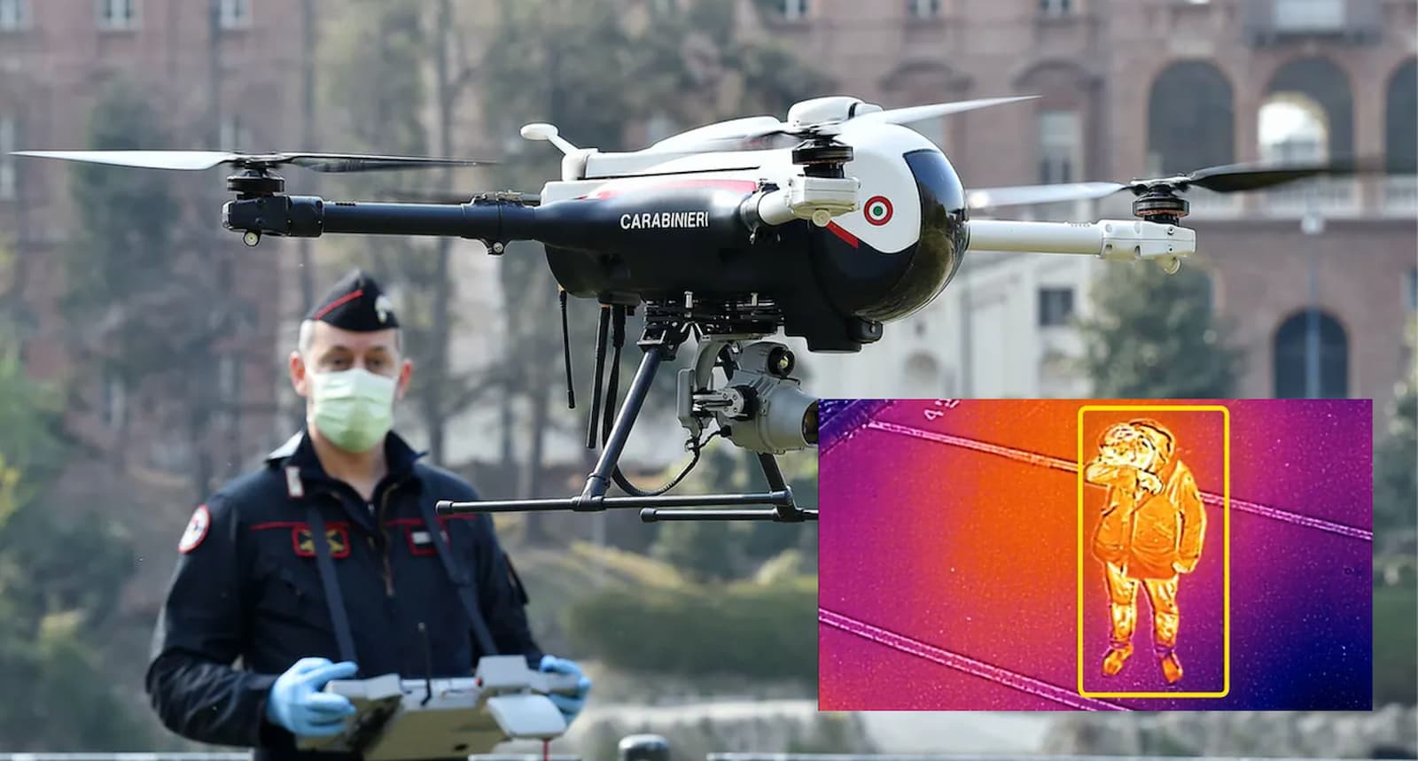 Covid-19: “Drones Médicos” sobrevoam praias italianas em busca de pessoas com febre