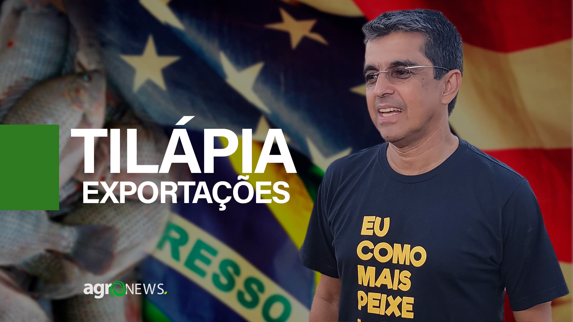Forte demanda e moeda fraca, aumentam exportações de tilápia do Brasil para os EUA