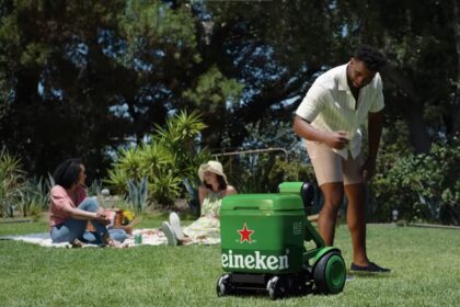 Heineken cria cooler robotizado que ira transformar o seu jeito de beber cerveja capa