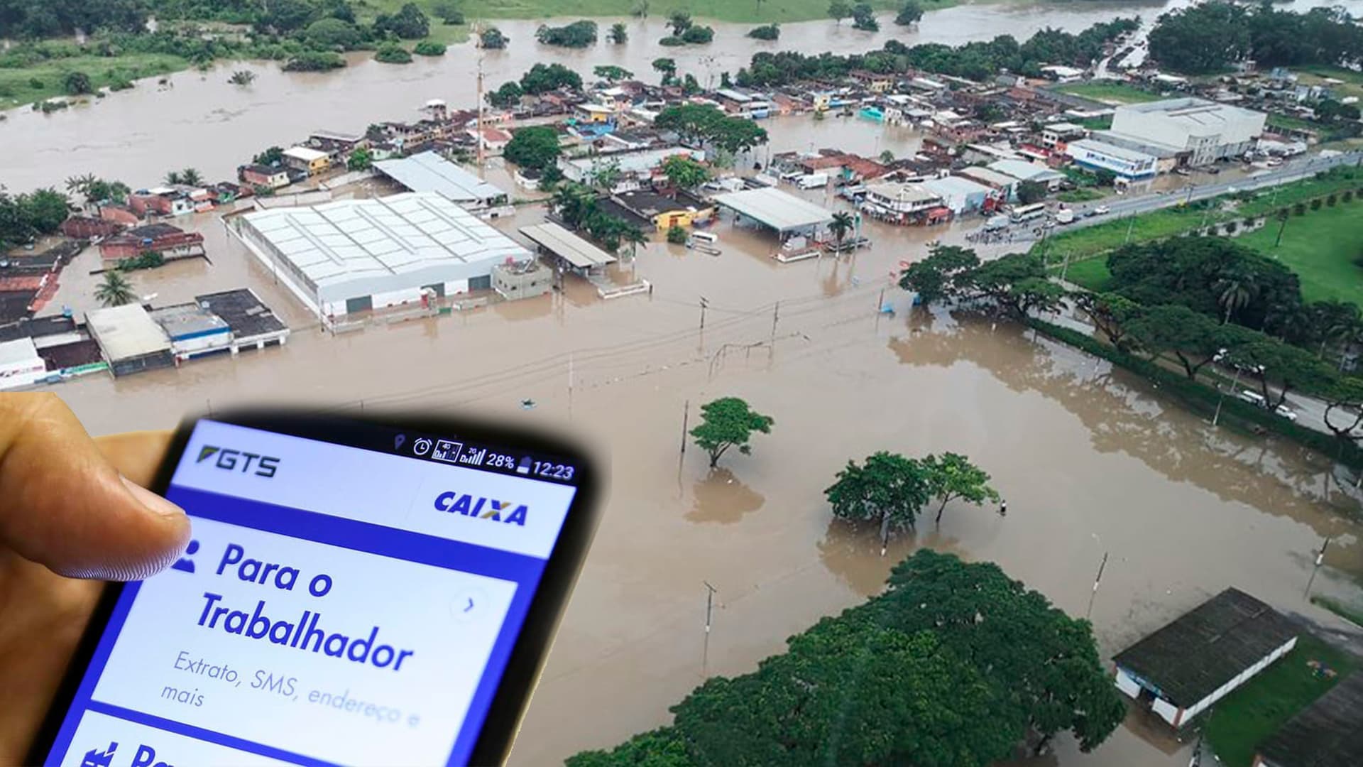 Saque calamidade: Caixa libera R$ 6,2 mil do FGTS para atingidos por enchentes; saiba como
