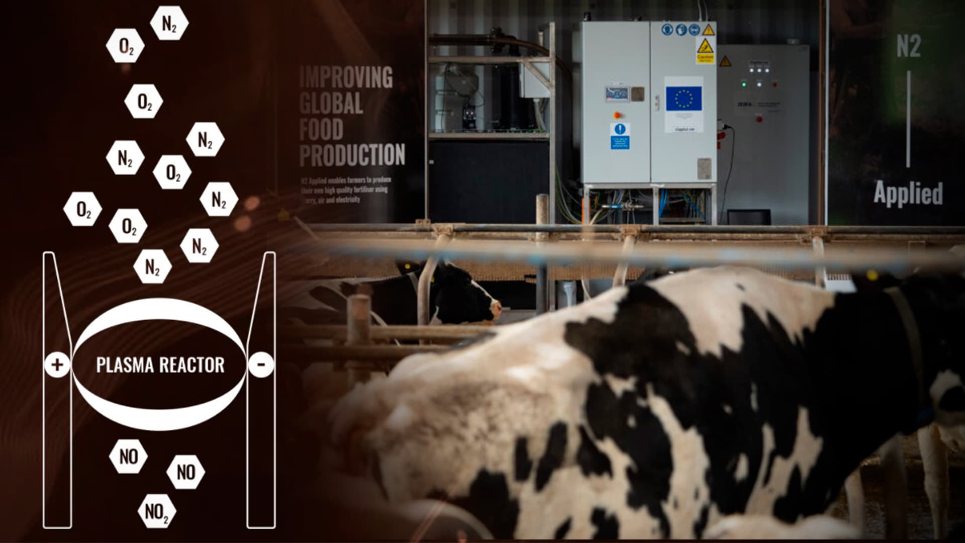 Startup desenvolve reator de plasma para reter metano do esterco de vacas