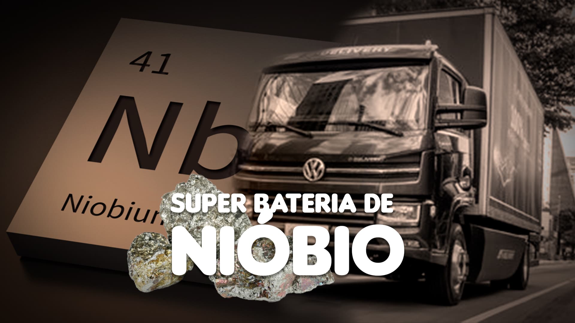 Super bateria de Nióbio brasileira deve revolucionar mercado de carga pesada