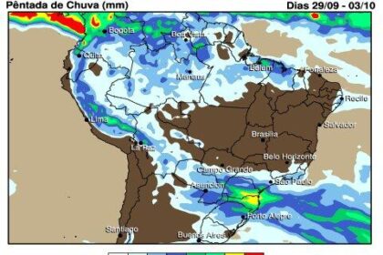 Acumulado de chuva parana 1