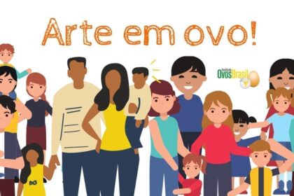 Arte em ovo