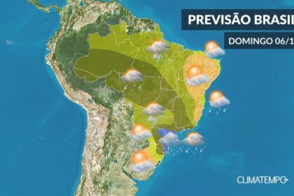 Climatempo 06 de dezembro 2020