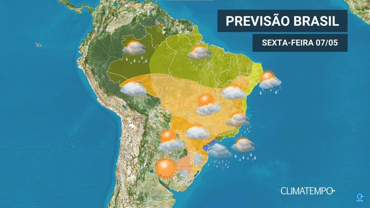 Climatempo 07 de maio 2021