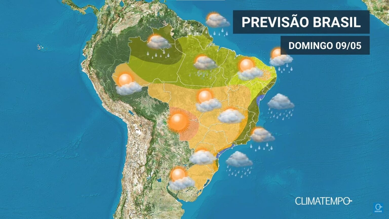 Climatempo 09 de maio 2021