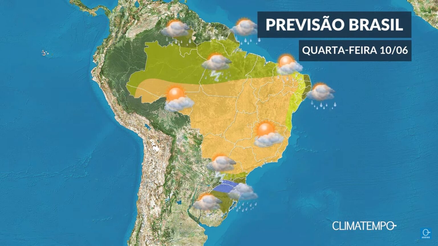 Climatempo 10 de junho