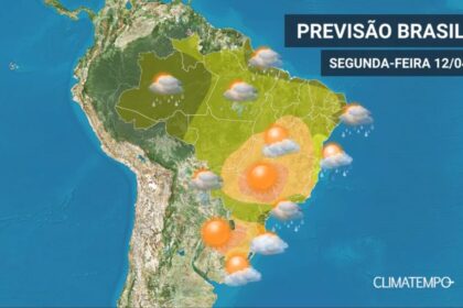 Climatempo 12 de abril de 2021