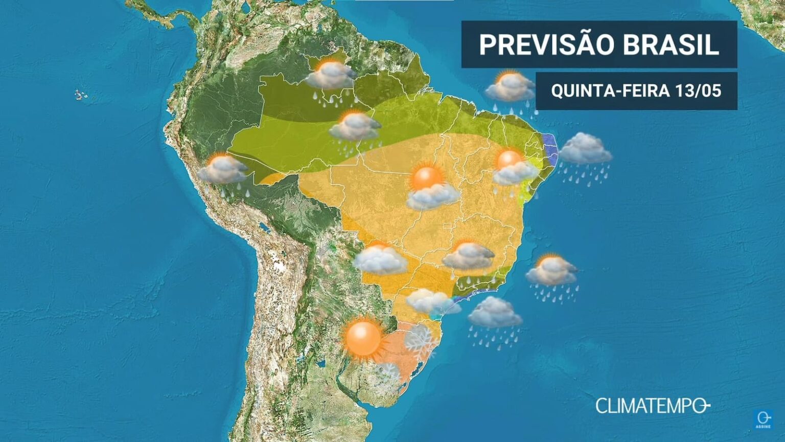 Climatempo 13 de maio 2021