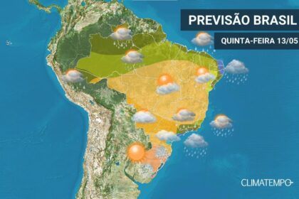 Climatempo 13 de maio 2021