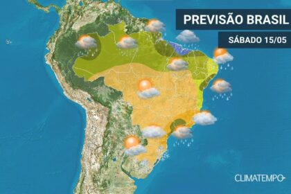 Climatempo 15 de maio 2021