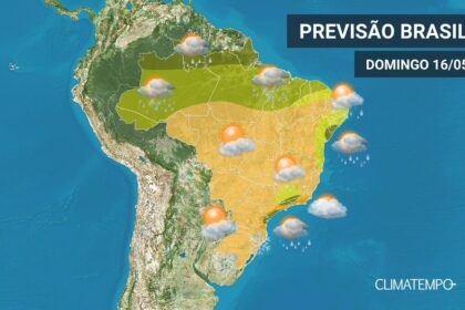 Climatempo 16 de maio 2021