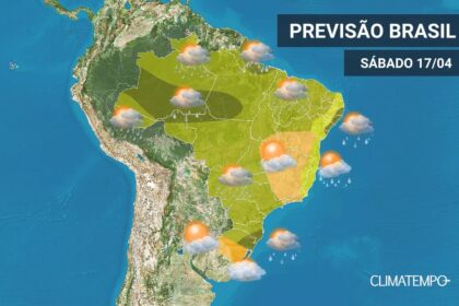 Climatempo 17 de abril 2021