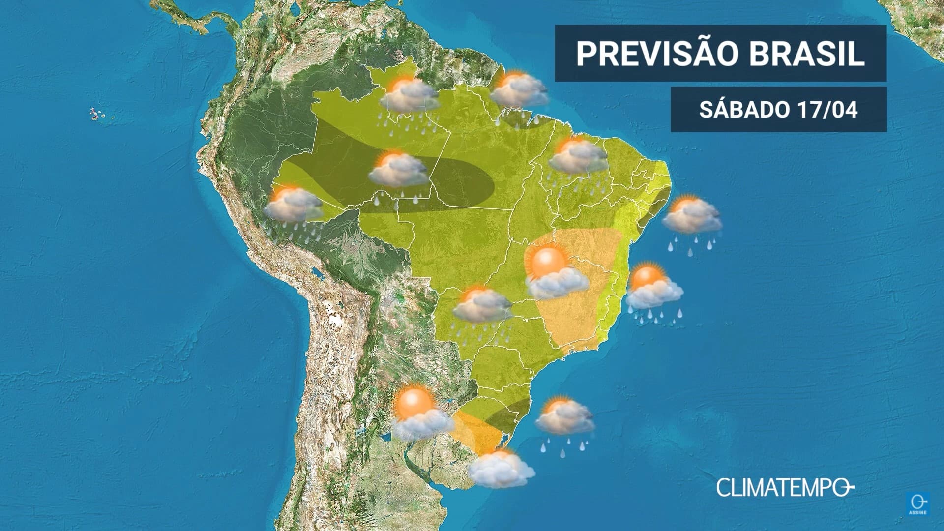 CLIMATEMPO 17 de abril 2021, veja a previsão do tempo no Brasil
