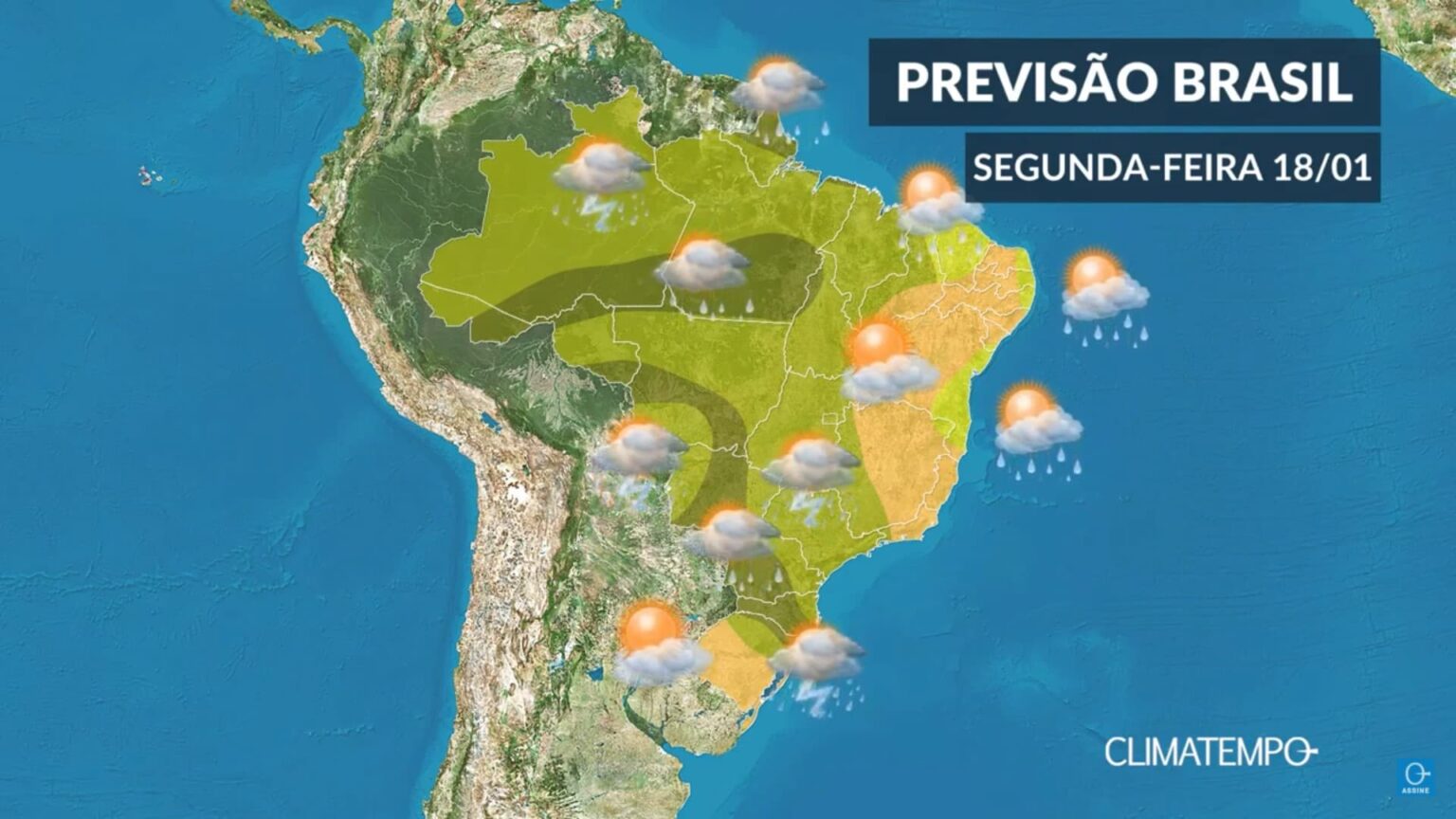 Climatempo 18 de janeiro