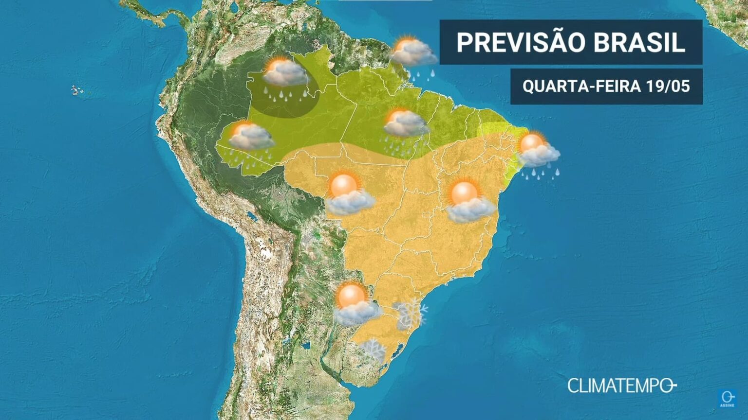 Climatempo 19 de maio 2021