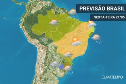 Climatempo 21 de maio 2021