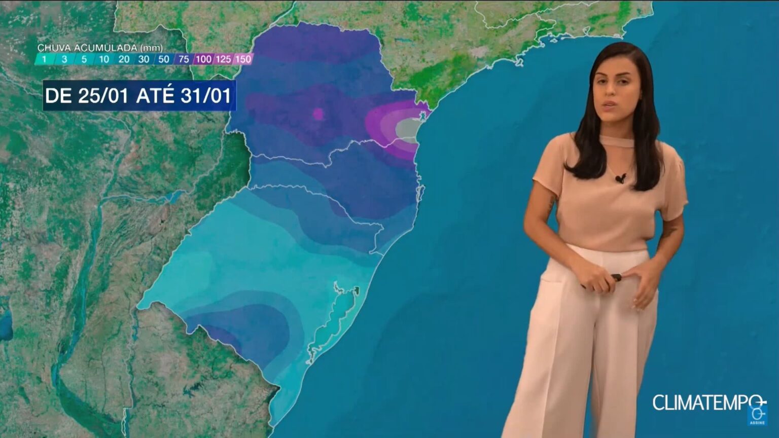 Climatempo 25 a 31 de janeiro 2022