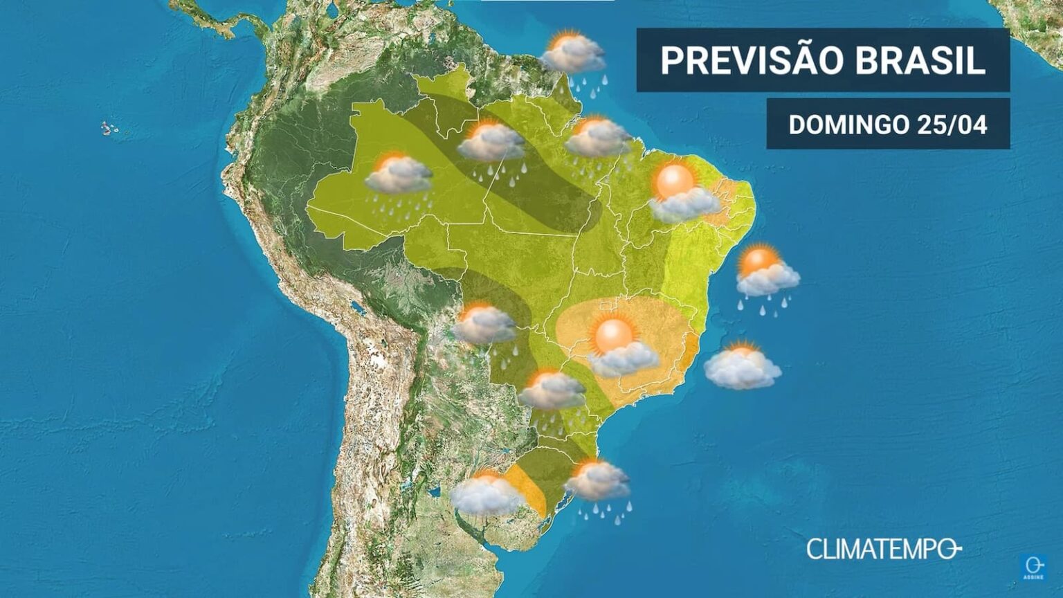 Climatempo 25 de abril 2021