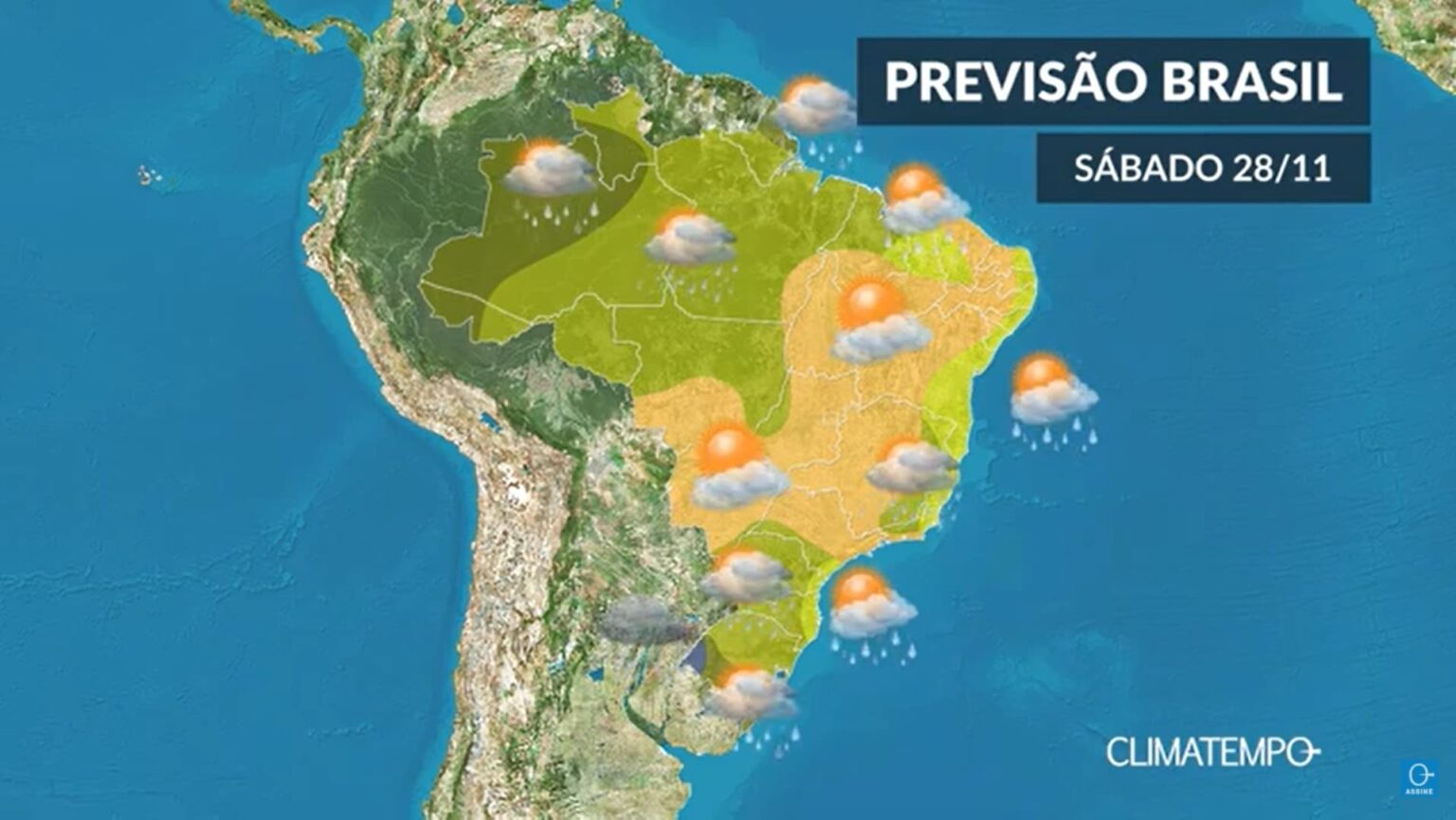 Climatempo 28 de novembro 2020