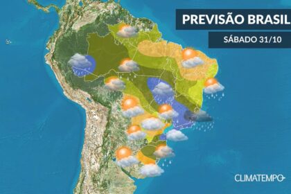 Climatempo 31 de outubro