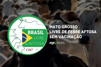 Mato grosso livre de febre aftosa sem vacinacao