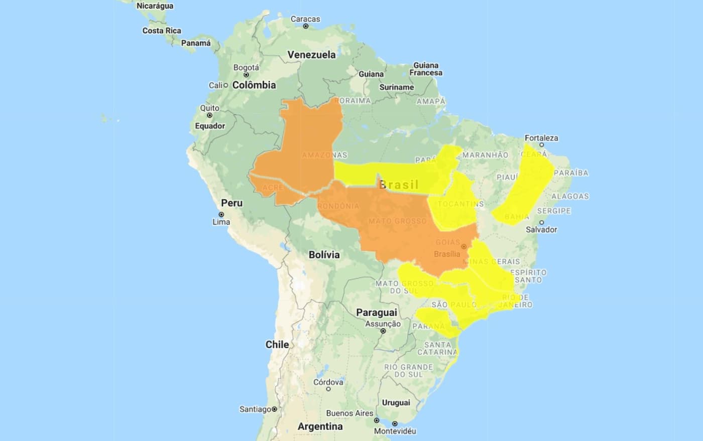 Previsao do tempo hoje 27 de dezembro