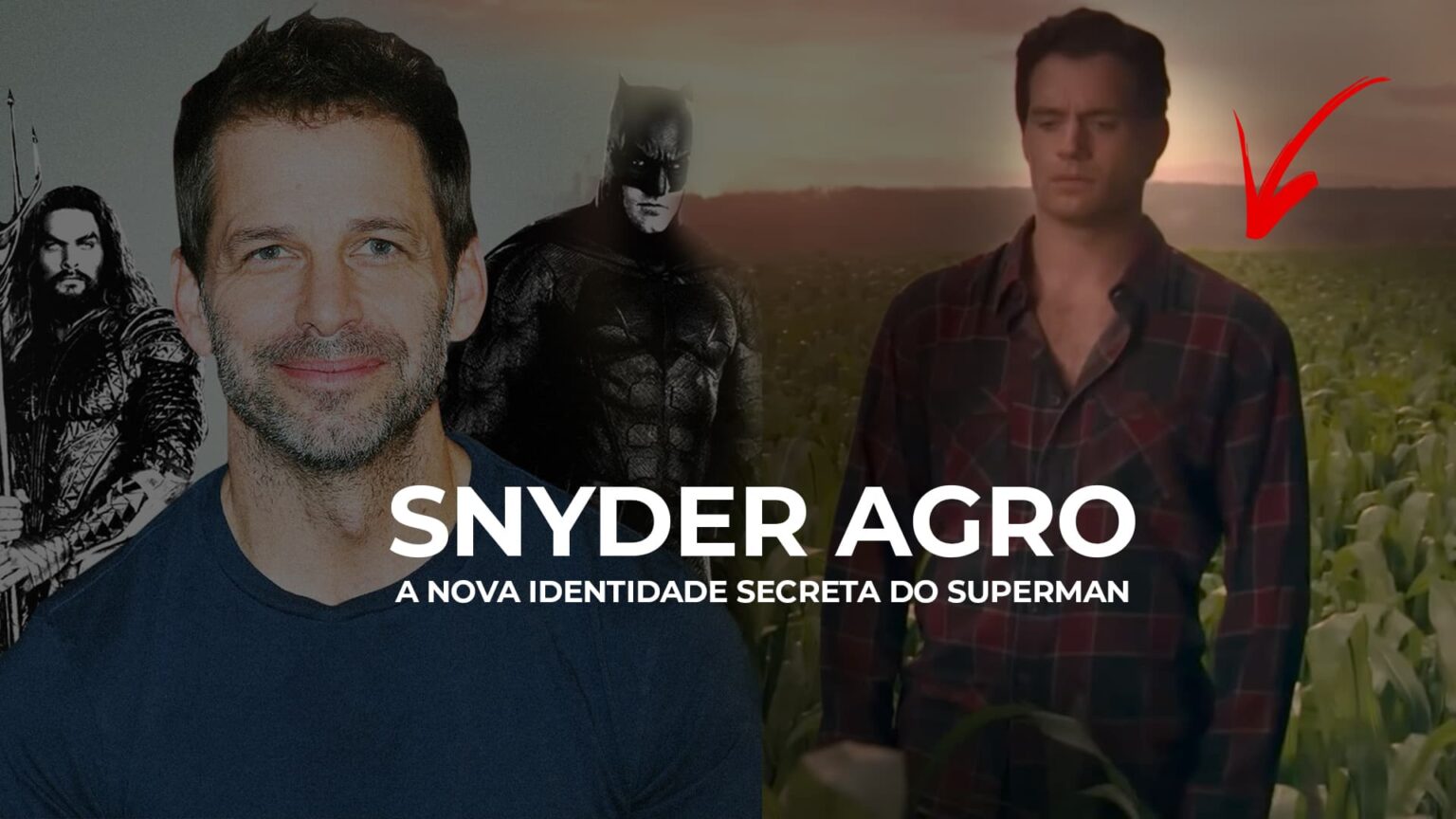 Snyder agro superman capa