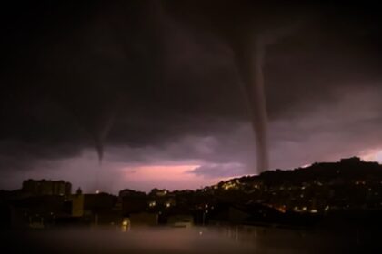 Tornado duplo apocalipitico na italia