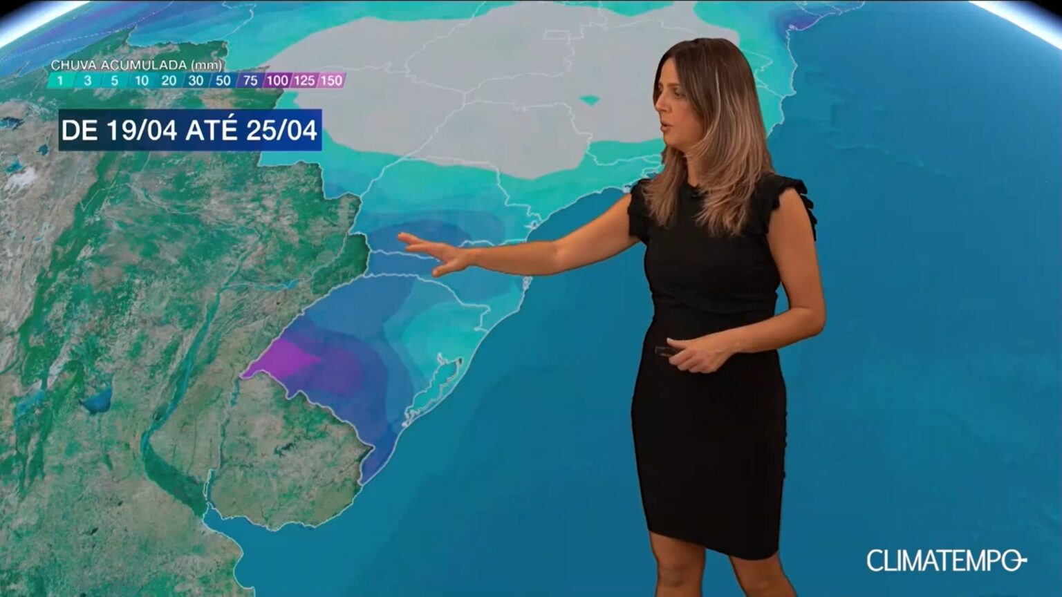 Climatempo 19 a 25 de abril 2022