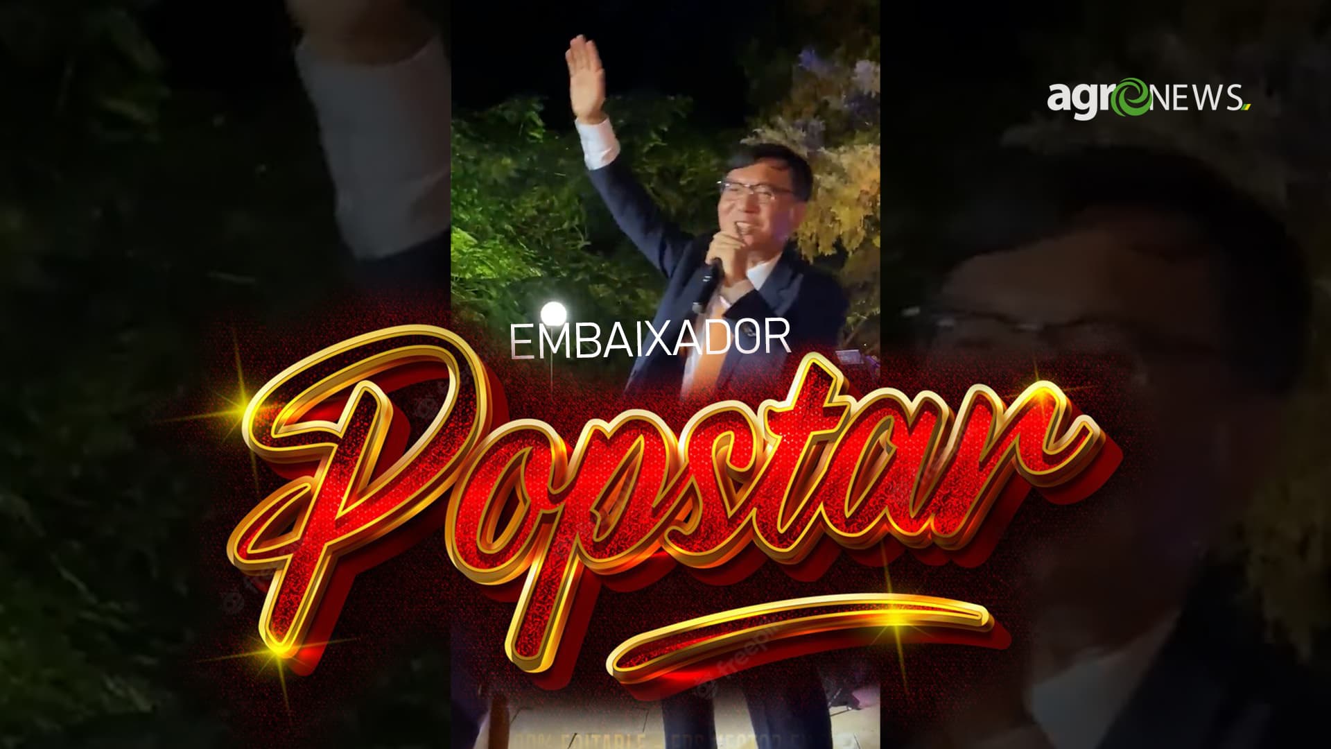 Embaixador da Coreia do Sul canta “Evidências” e vídeo viraliza na net