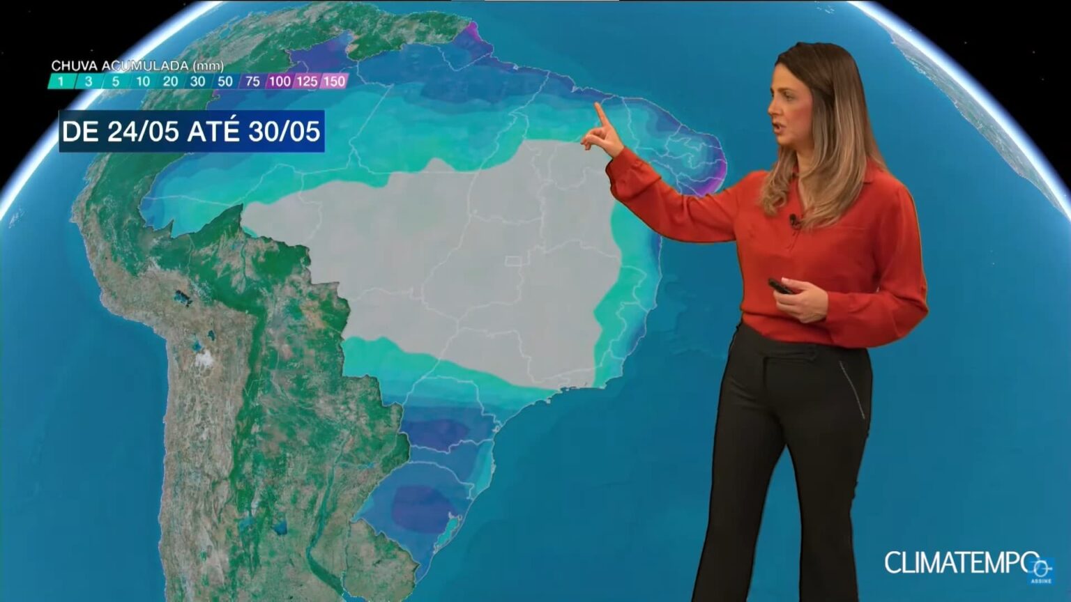 Climatempo 24 a 30 de maio 2022