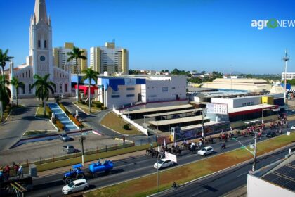 Cavalgada da 54a expoagro percorre ruas de cuiaba e e recebida por prefeito agronews