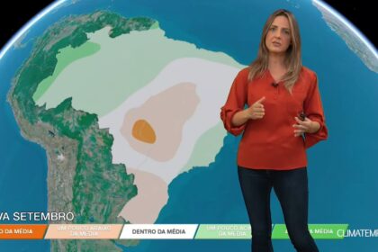 Climatempo 30 de agosto a 04 de setembro 2022