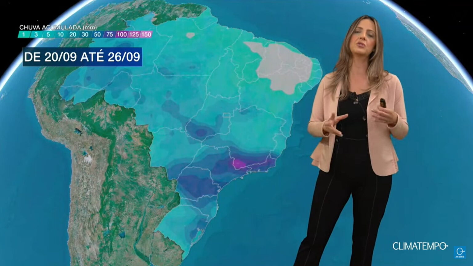 Climatempo 20 a 26 de setembro 2022