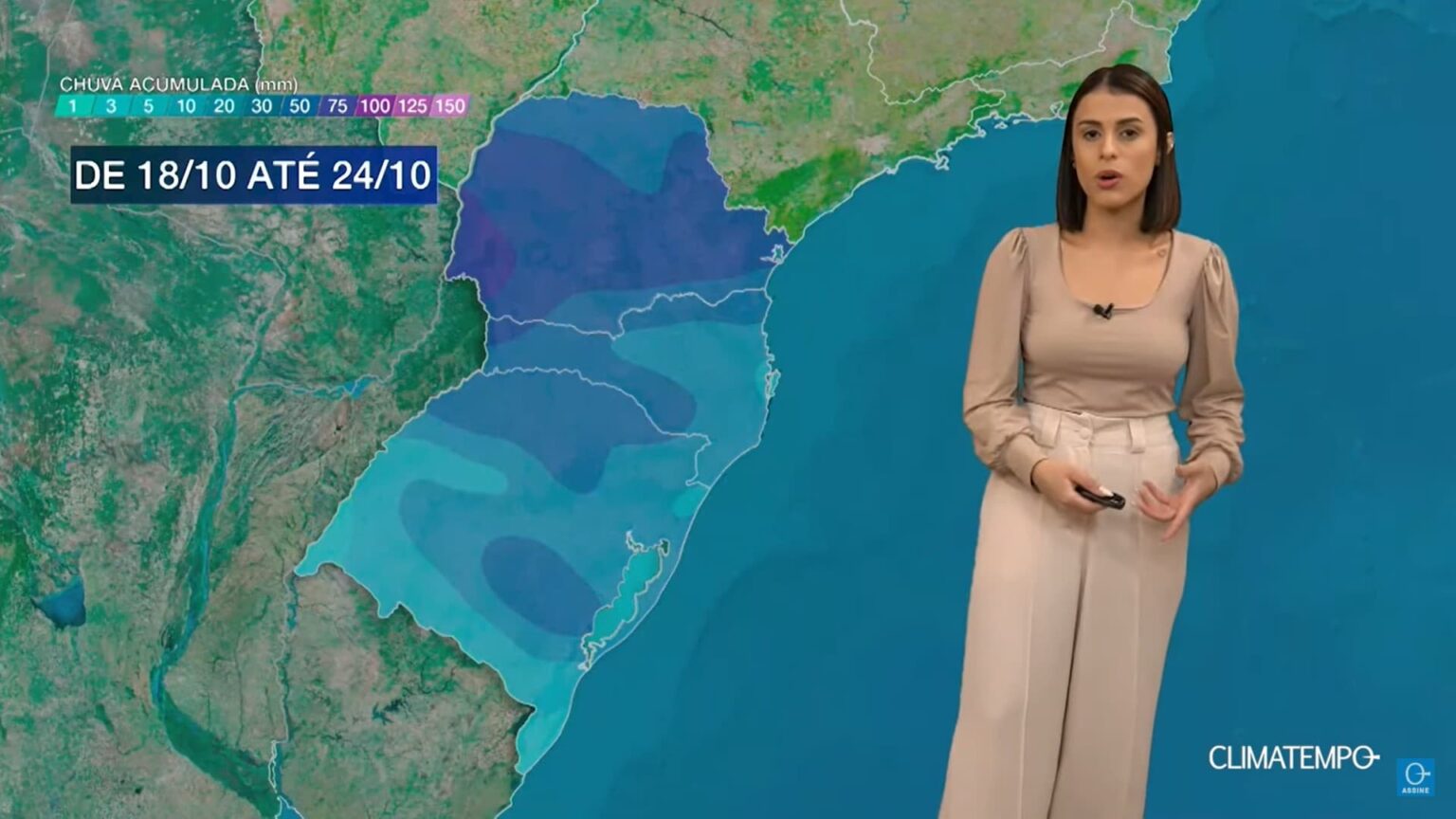 Climatempo 18 a 24 de outubro 2022