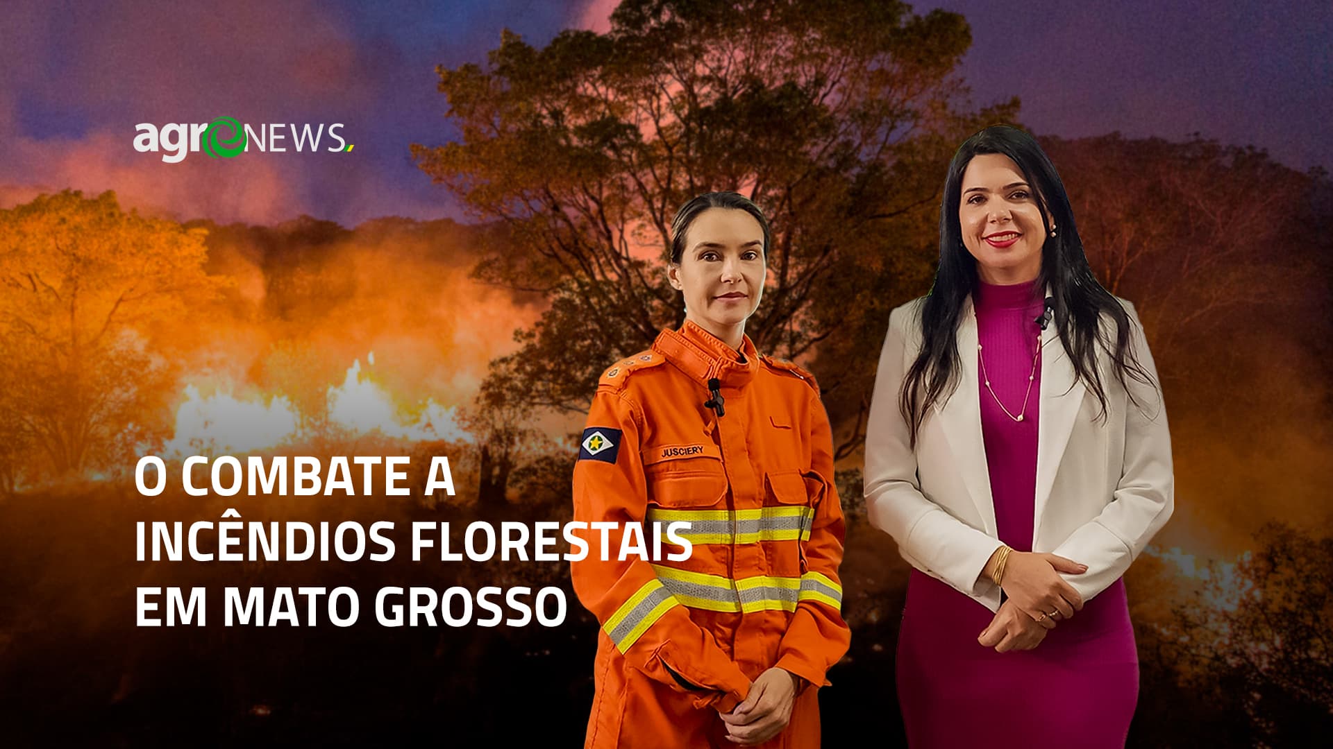 O trabalho de combate aos incêndios e queimadas ilegais em MT