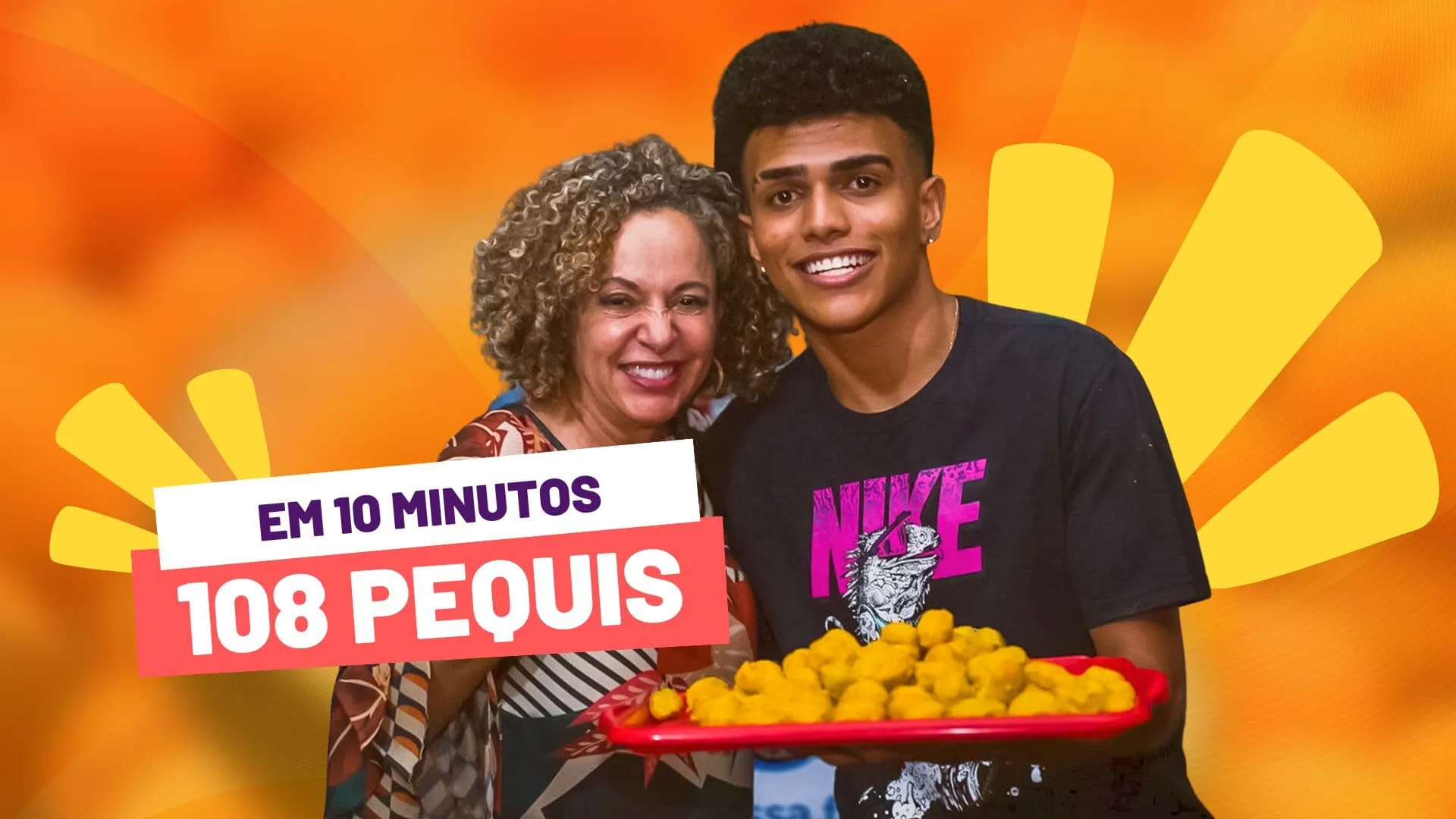 Jovem roe mais de 100 caroços de pequi em apenas 10 minutos no Tocantins
