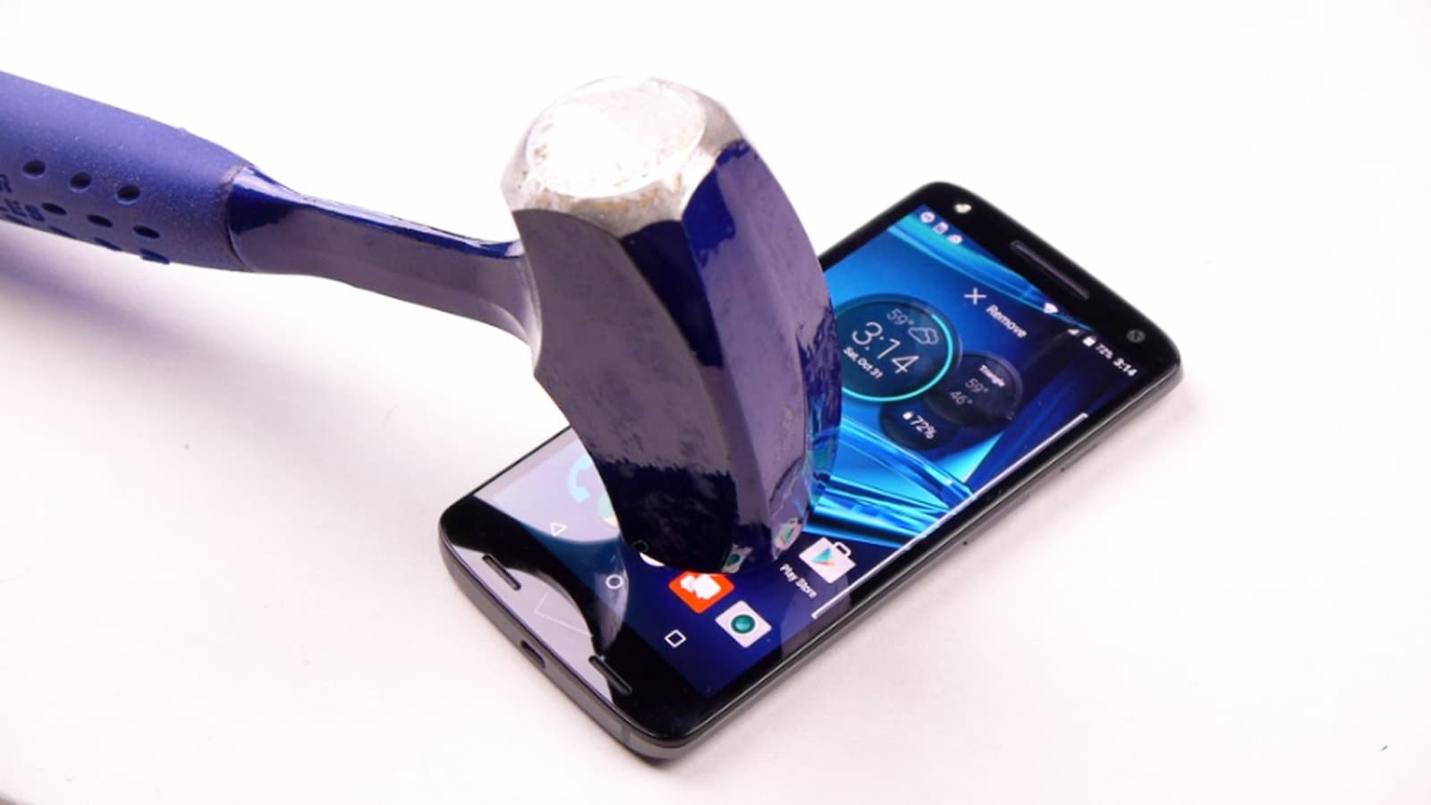 Biscoito inspirou criação da tela de celular inquebrável