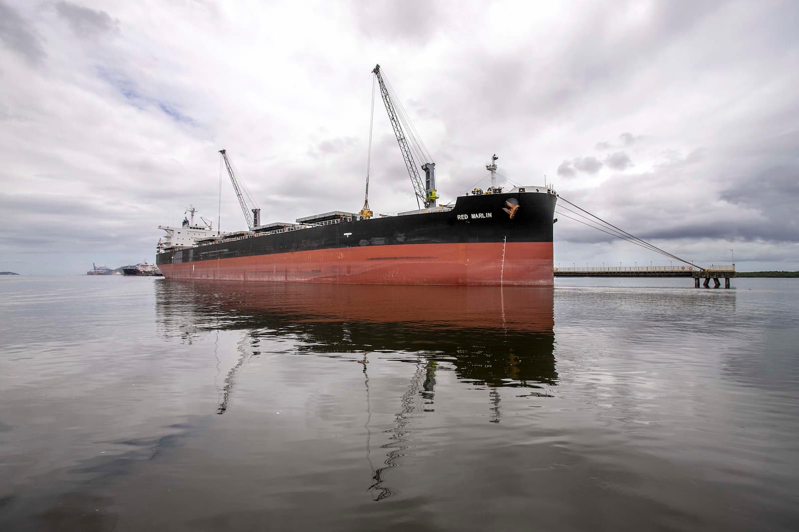 Brasil recebe maior navio de fertilizantes do mundo e maior carga da história de Paranaguá