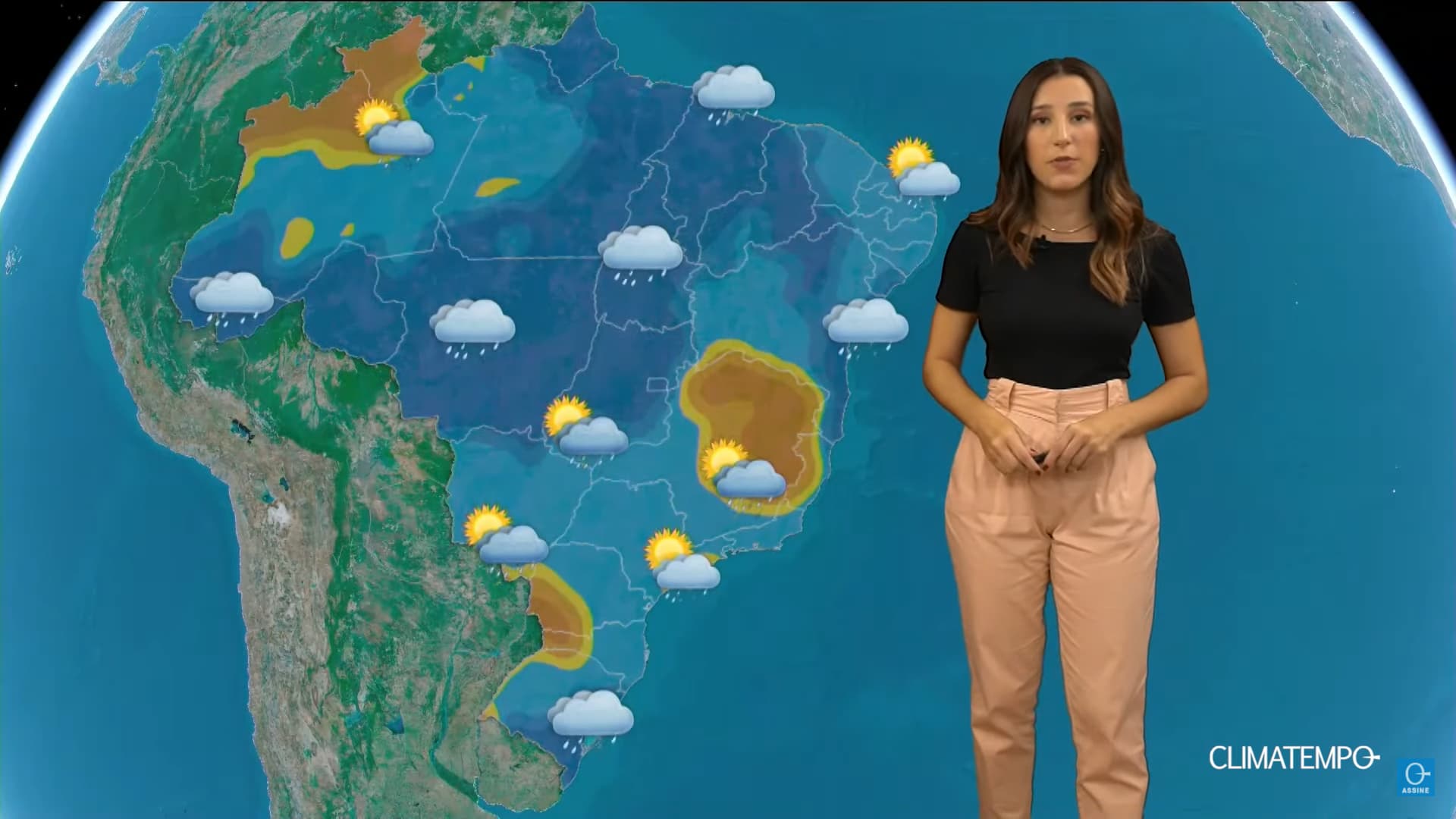 CLIMATEMPO: Perigo de chuva volumosa em várias regiões do Brasil