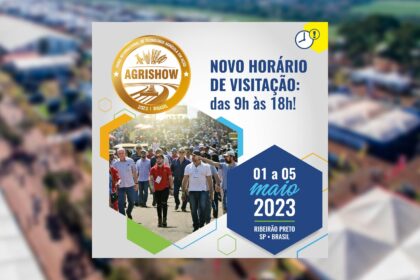 Agrishow 2023, a maior feira agrícola da América Latina começa nesta segunda dia 1º