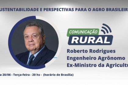 Ex ministro da agricultura roberto rodrigues e o proximo entrevistado agronews 1